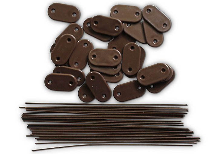26 fixations BV Blooma brun
