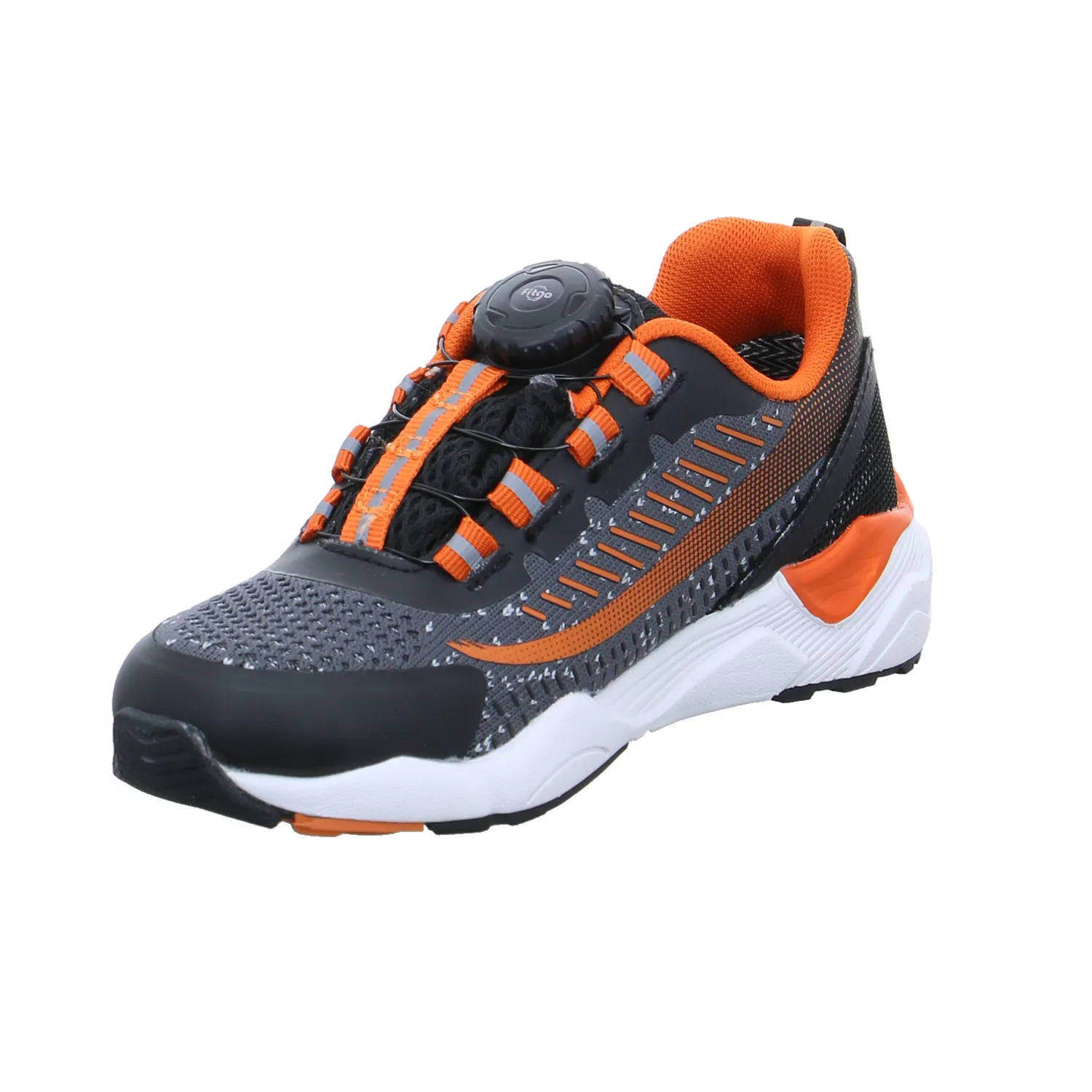 LURCHI Jungen-Halbschuh Binder Anthrazit Textil  Sneaker Outdoor