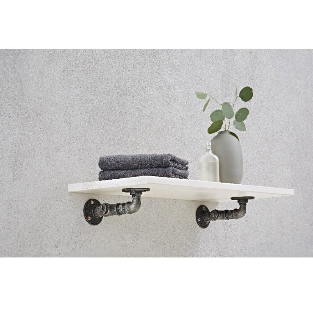 HYLLE DOLLE VINTAGE 18X200X800MM HVIT FURU