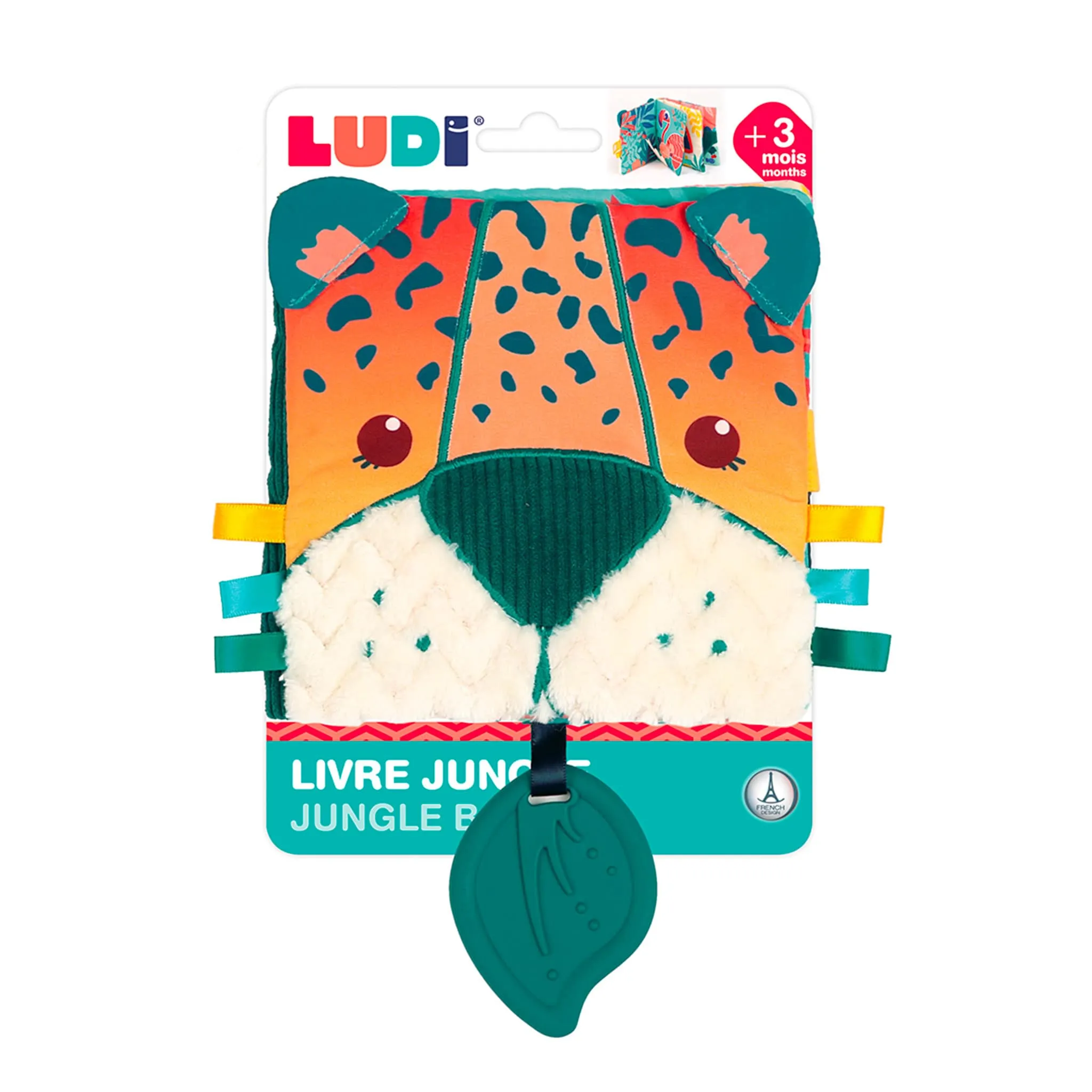 Ludi Livre Tissu Jungle