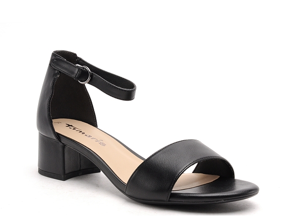 Tamaris nu pieds talons femme 28295 20 noir