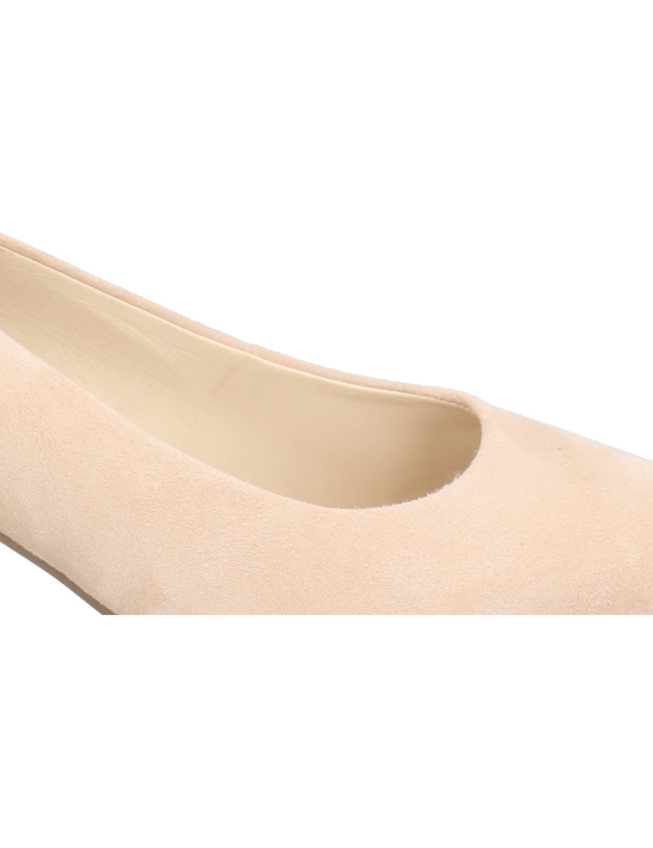 Veloursleder Pumps
