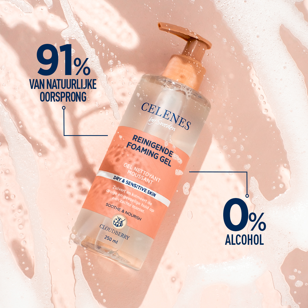 Celenes Cloudberry cleansing foaming gel (250 ml)