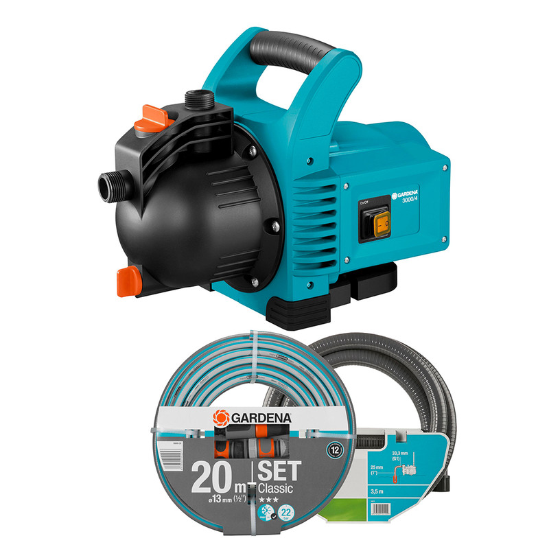 Gardena besproeiingspomp 3000/4 JET 3100l/u