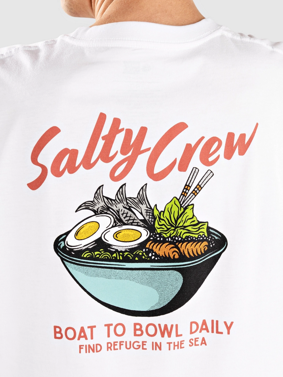 Salty Crew Fish Bowl T-Shirt white