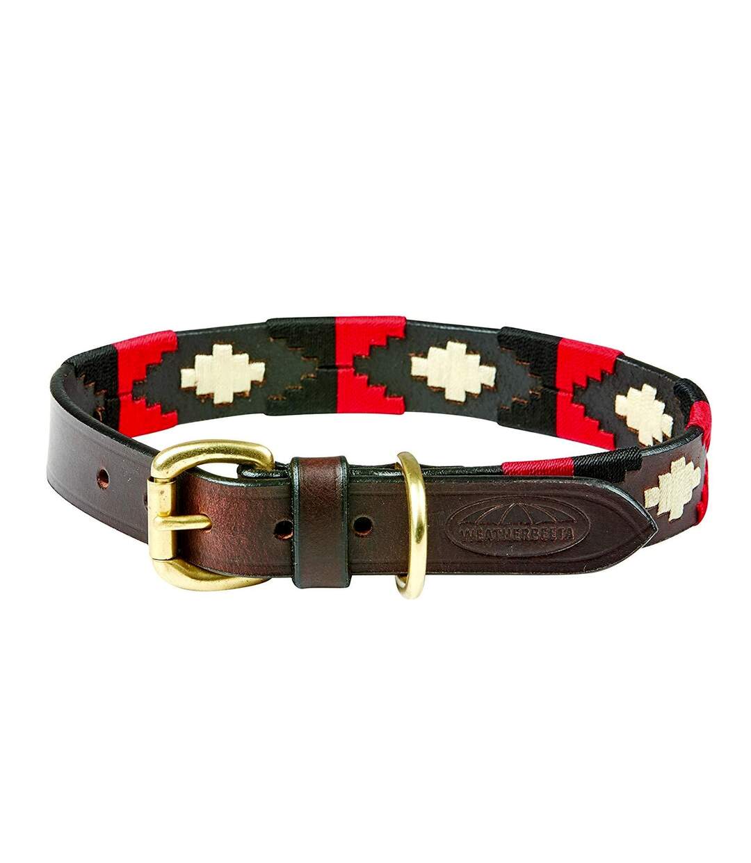 Weatherbeeta - Collier POLO - Chien (Marron/ noir/ blanc) (XS) - UTWB1260