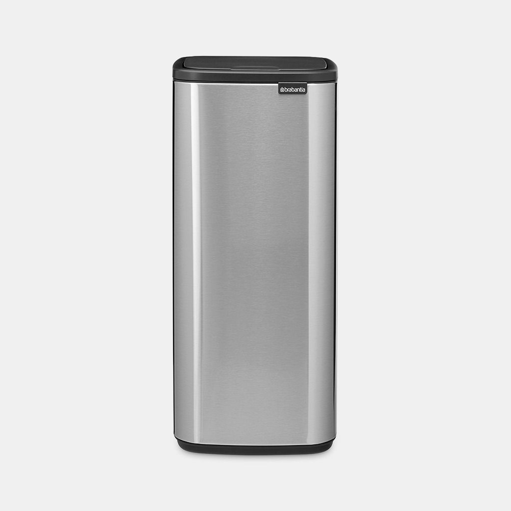 Bo Touch Bin, 30 liter - Matt Steel Fingerprint Proof