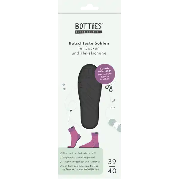 Botties Basic Edition, Sohlen-Set, Gr. 39 / 40