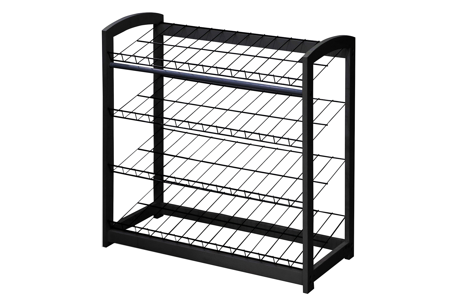 Easy skostativ Sort B67xD30xH70 cm