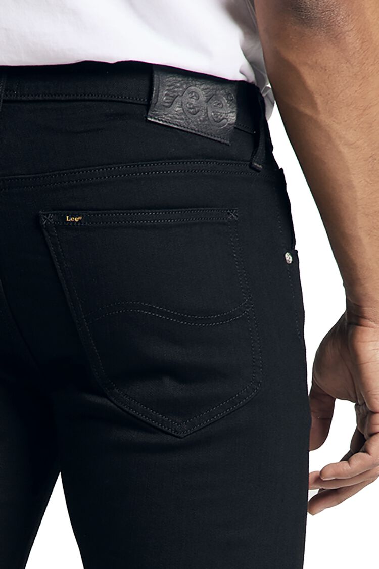 Daren Zip Fly Regular Straight Fit Noir Uni | Lee Jeans Jean