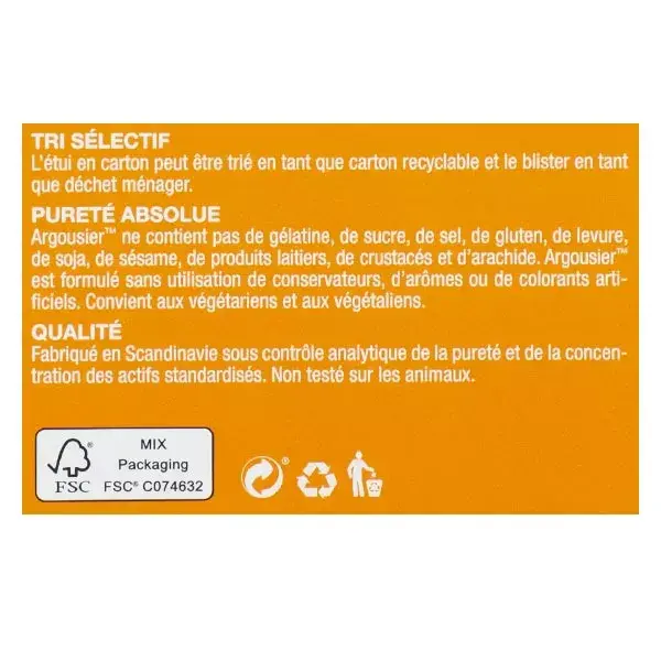 New Nordic Sea Buckthorn 30 comprimidos