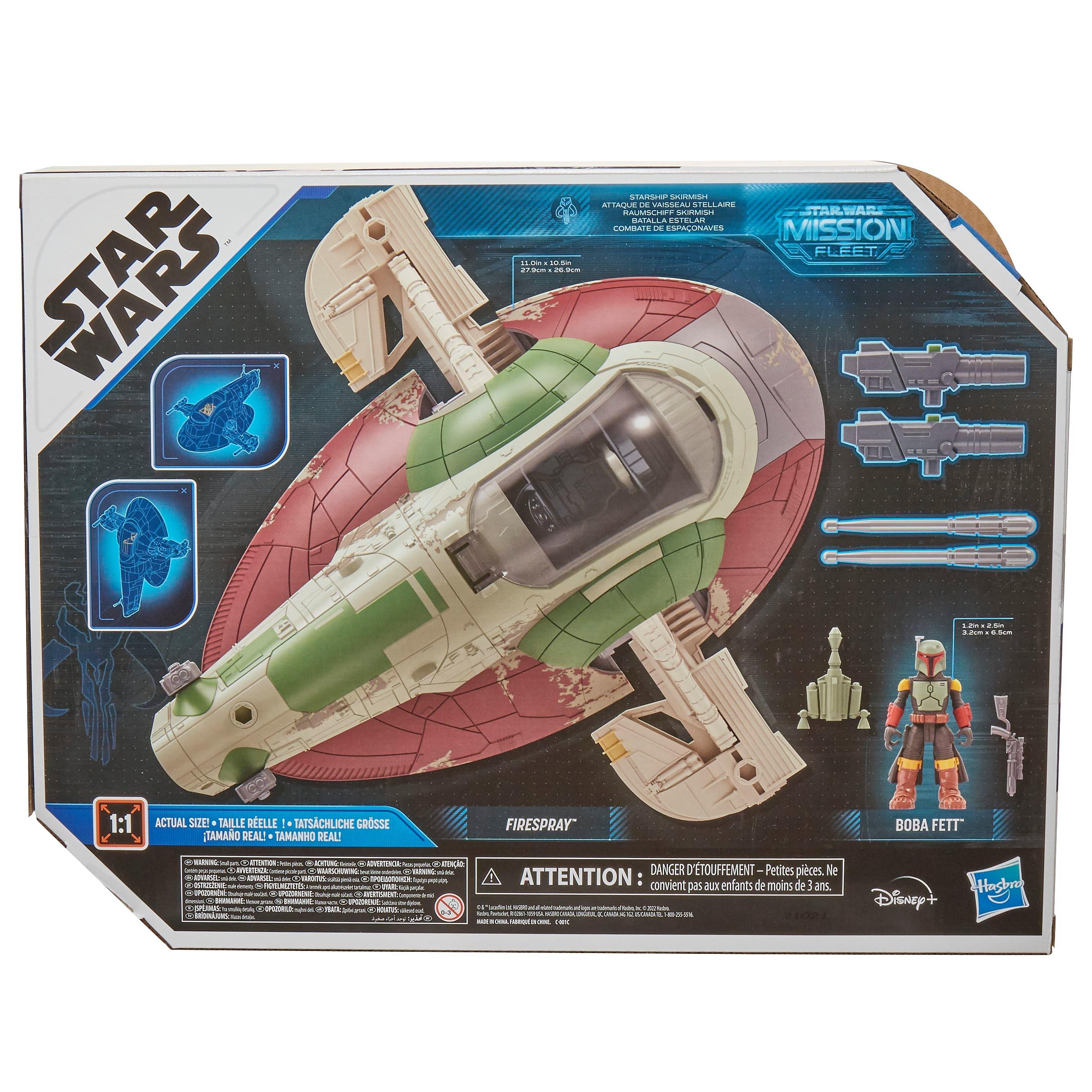 Star Wars GAME Star Wars Mission Fleet Boba Fett and Starship