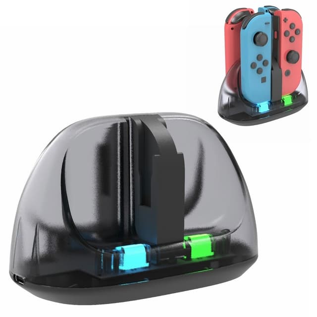 Oplader til controllere kompatibel med Nintendo Switch Joy-Con Ladestation