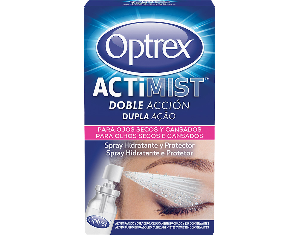 COLÍRIO OPTREX OLHOS SECOS ACTIMIST 10ML