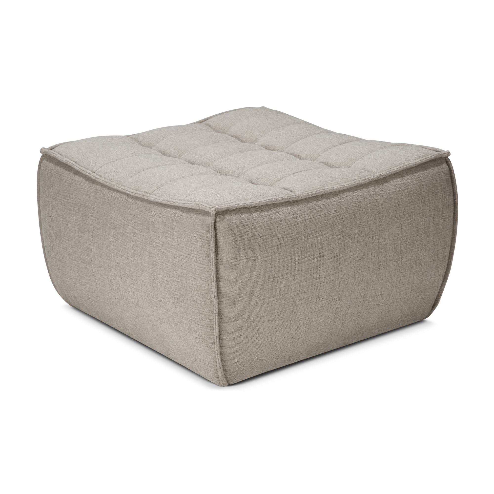 Sofa N701 footstool - eco stof ecru