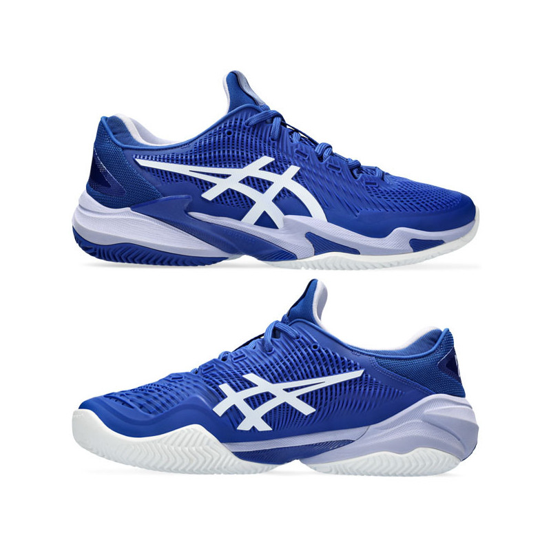 Asics Court FF 3 Novak Clay bleu