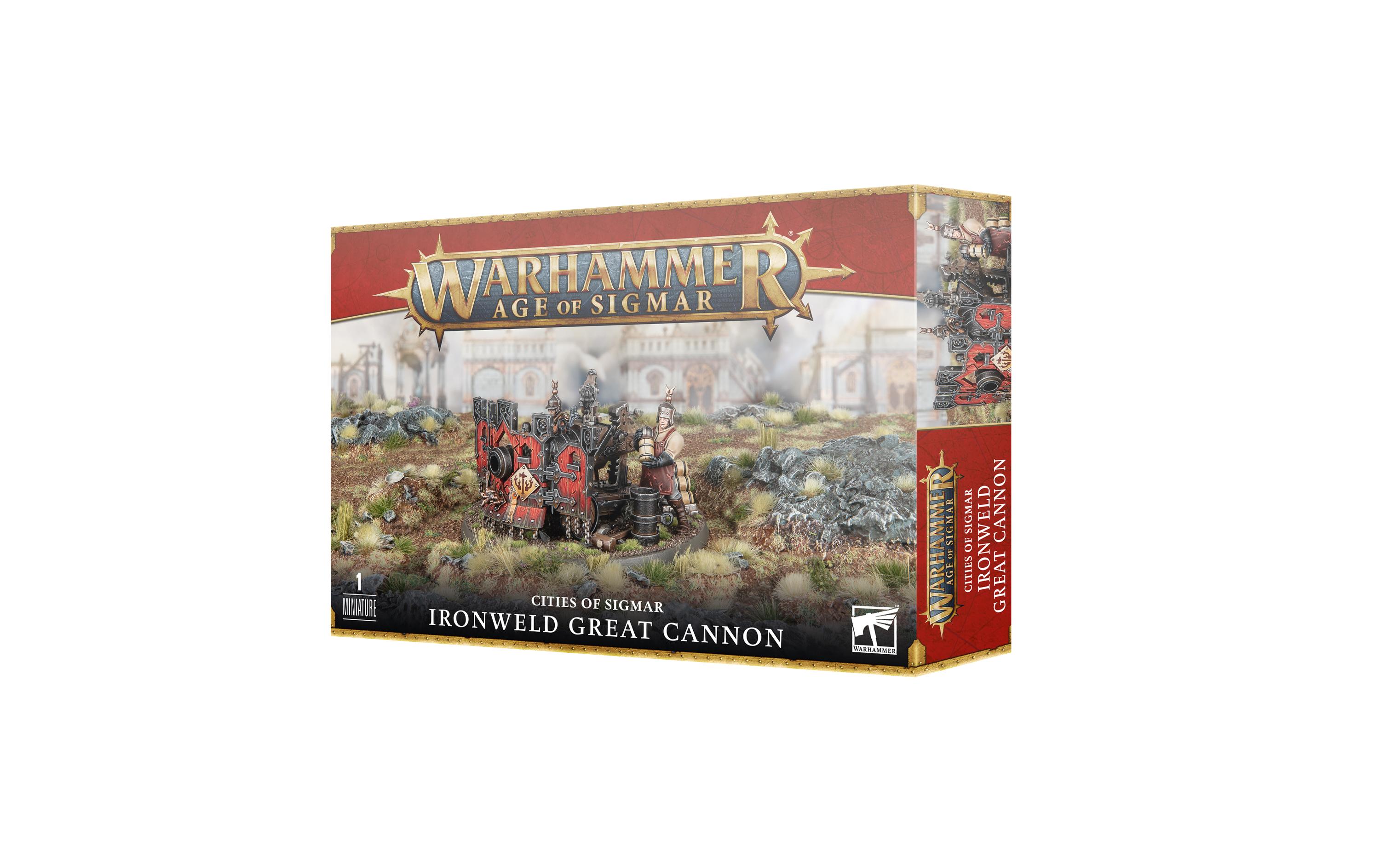 Figur Warhammer Age of Sigmar Eisenschmiede-GrosskanoneWarhammer Age of Sigmar Miniatur: Ironweld Great Cannon