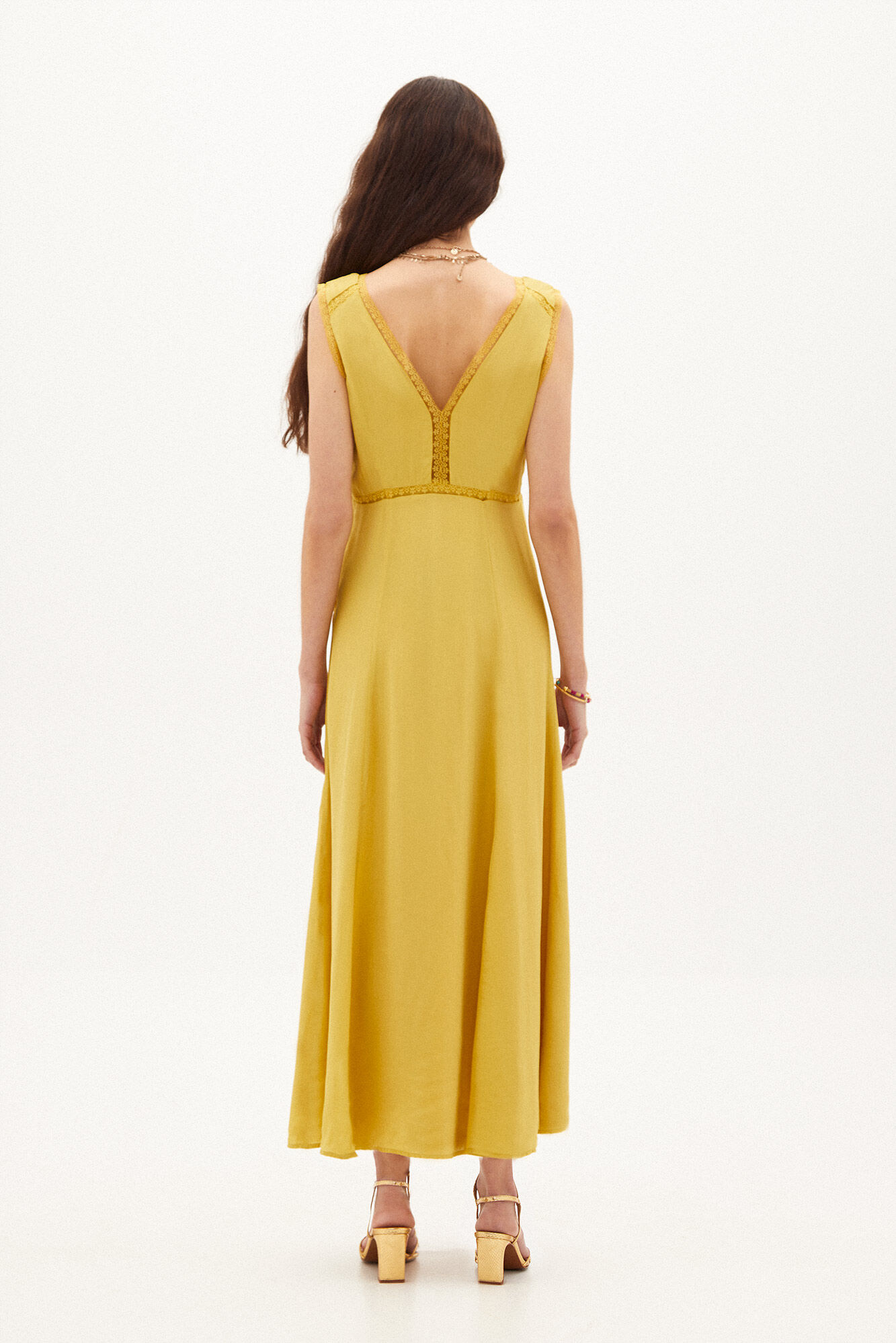 Vestido longo Megan Lingerie - Estampado