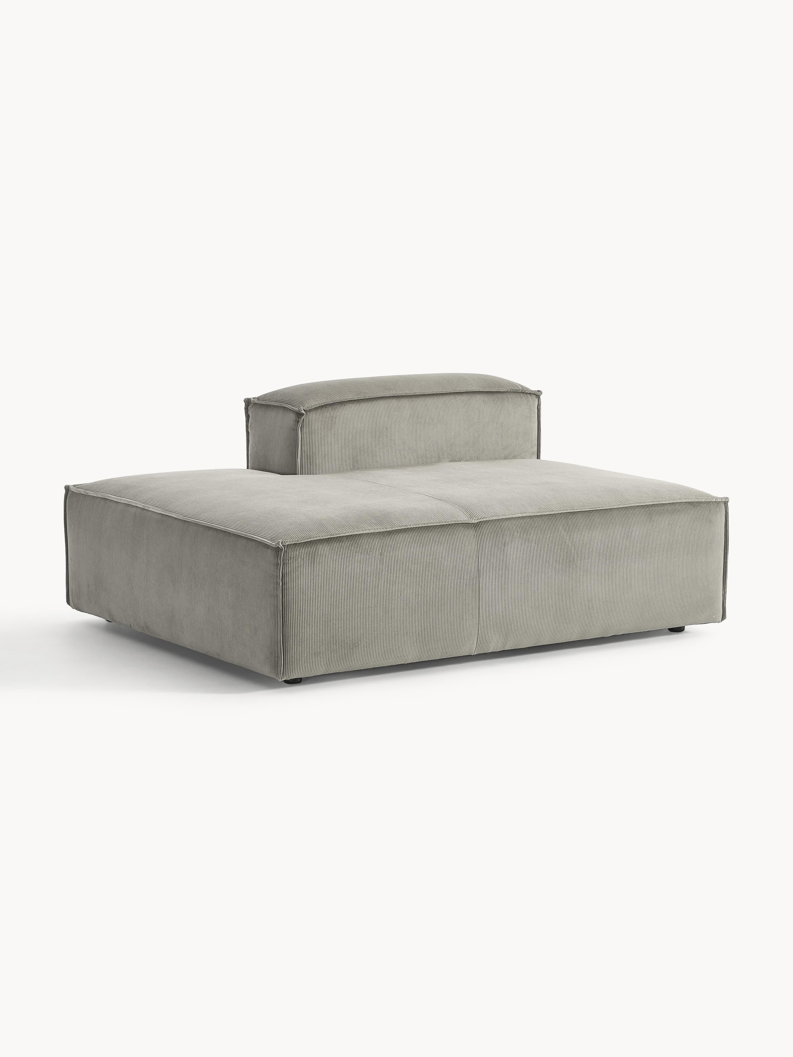 Chaise longue module Lennon van corduroy