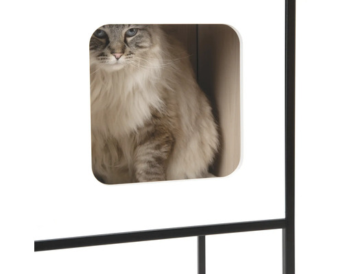 Kattenboom Vesper Patio, een stijlvolle design kattenboom met 4 niveaus, ca. 110 x 42 x 63 cm