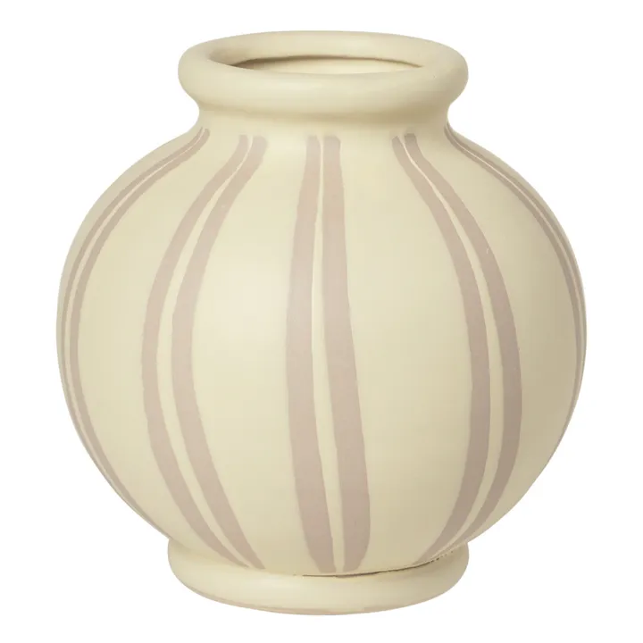 Broste Copenhagen Vase Wilma en céramique | Sable