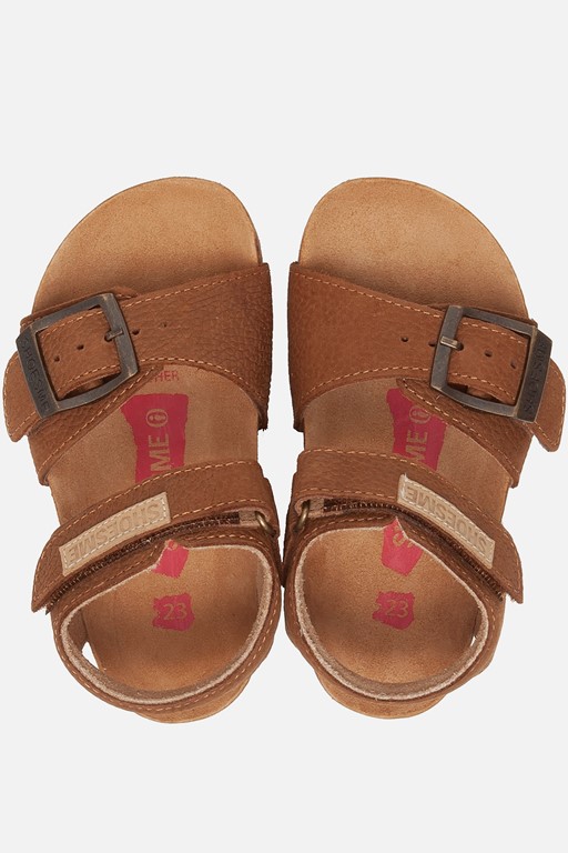 Shoesme Buckle Sandalen bruin Leer