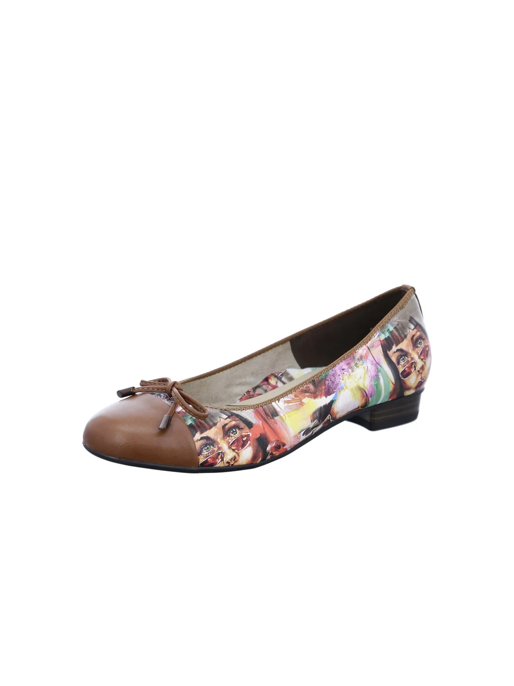 Ballerina Bari cognac