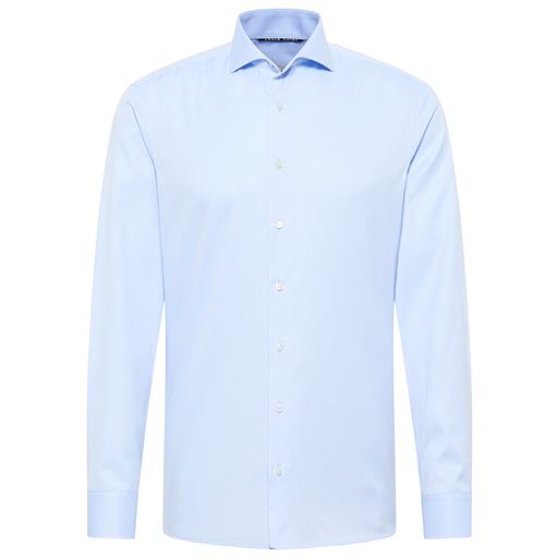 Eterna Langærmet Slim Fit Skjorte, Blå, 40