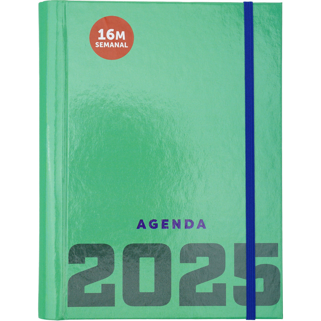 Agenda A5 2025 16 meses Semanal Basic Note!