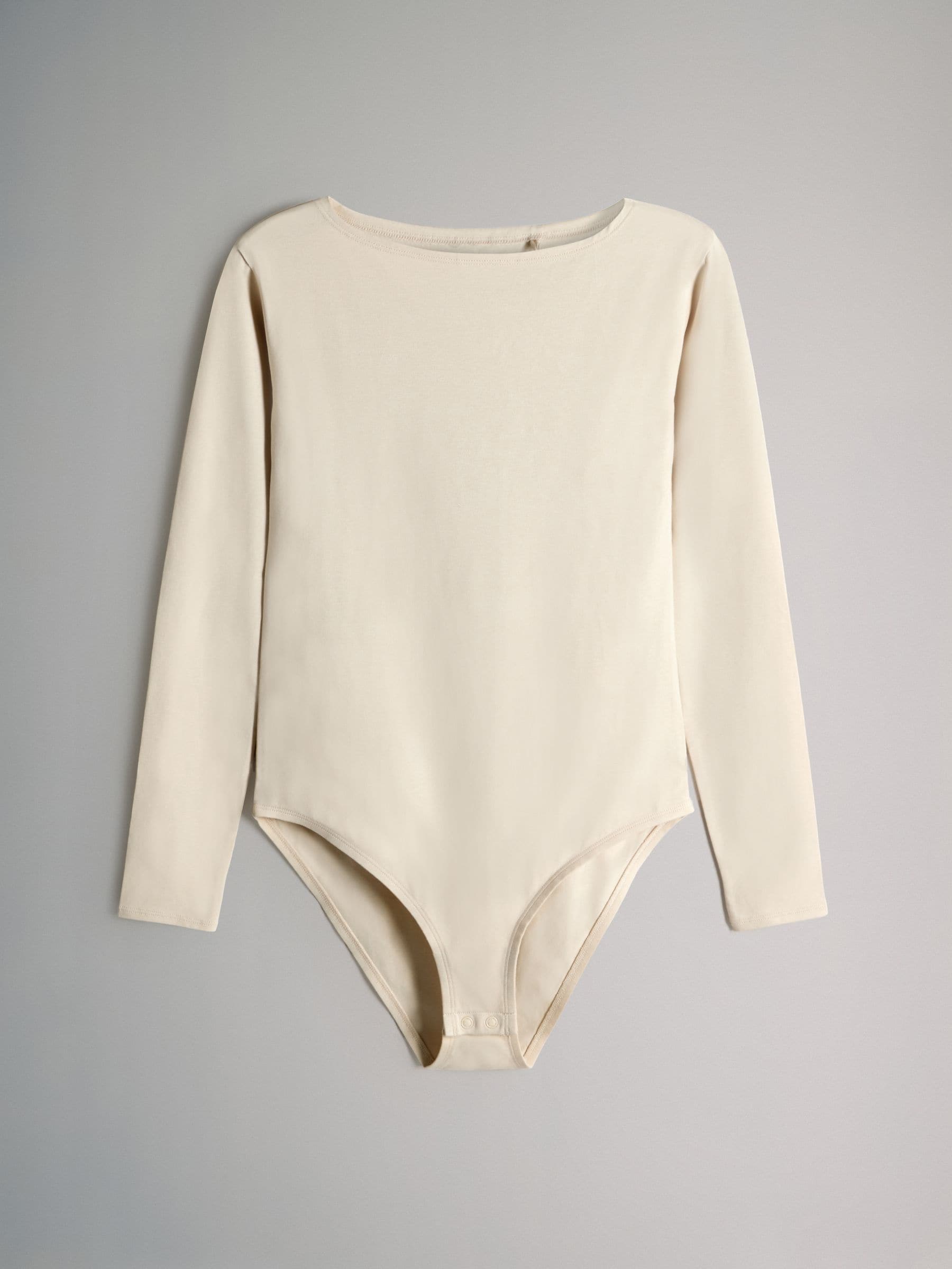 The Set Boat Neck Ribbed Bodysuit 3 Pack