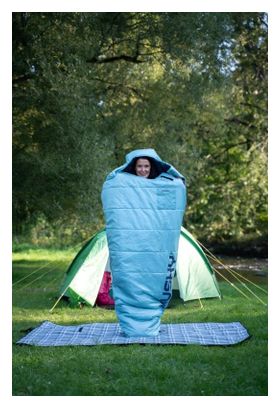 Gigoteuse momie Husky Majesty pour femme 2024 -10°C - 200 cm-Bleu clair