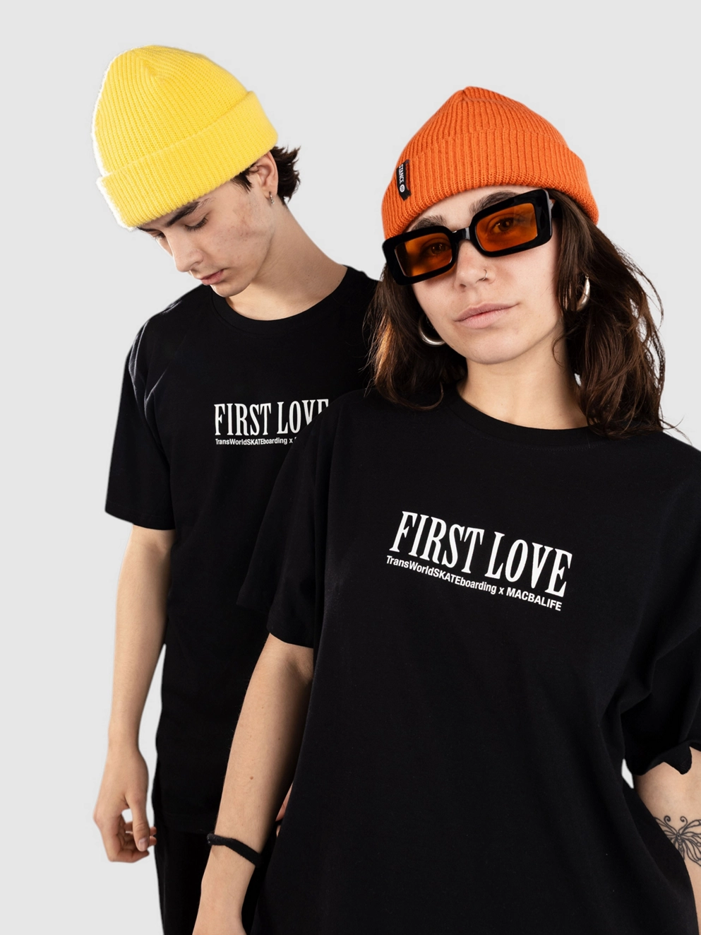 Macba Life First Love T-Shirt blak