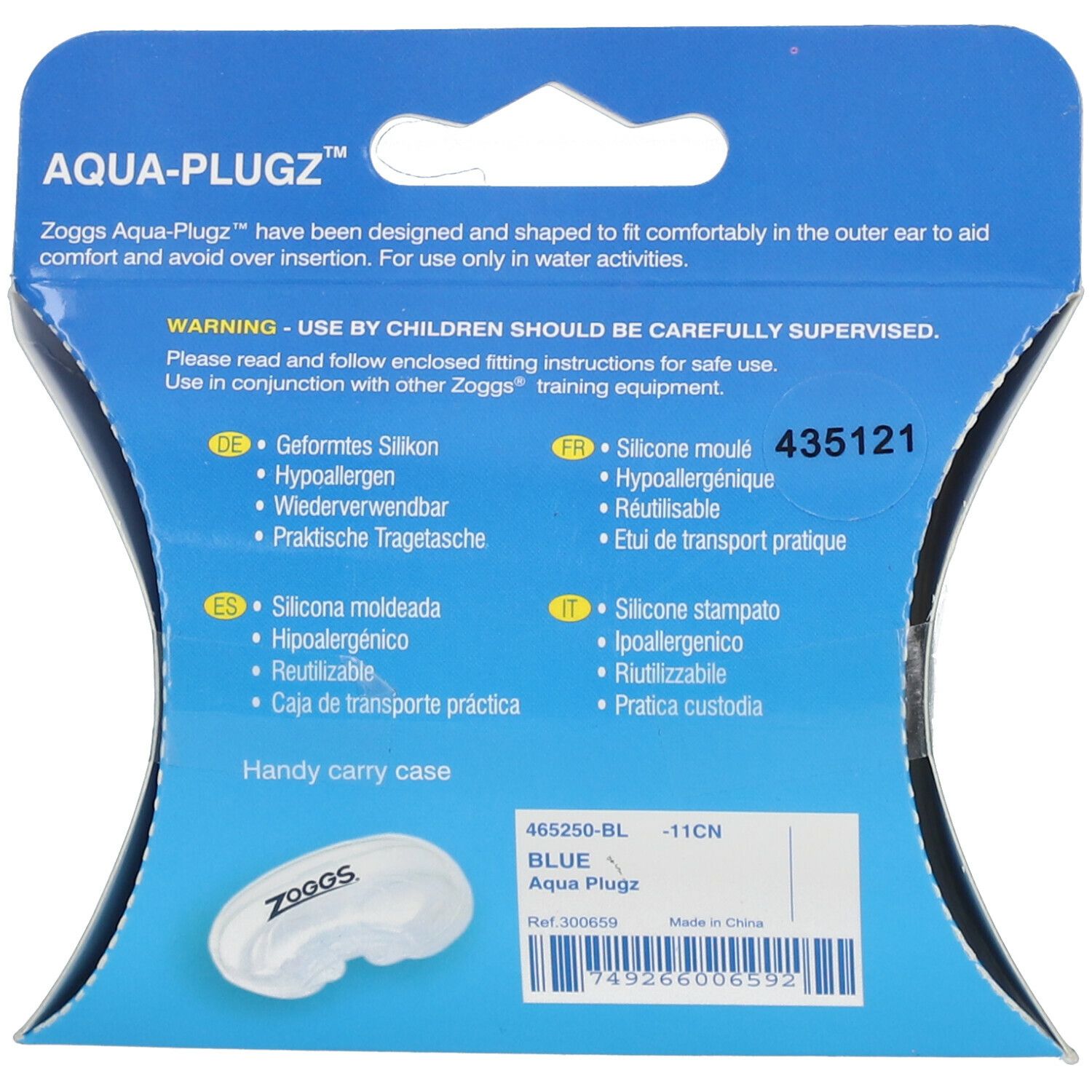 ZOGGS Aqua-Plugz Erwachsene