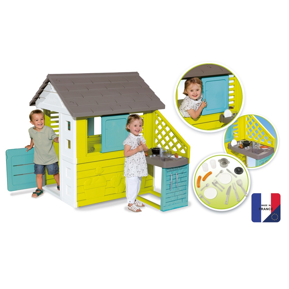 Smoby Pretty Spielhaus und Küche