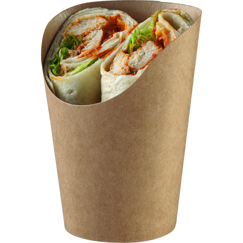 Pot wrap et frites 150 g - Lot de 1000