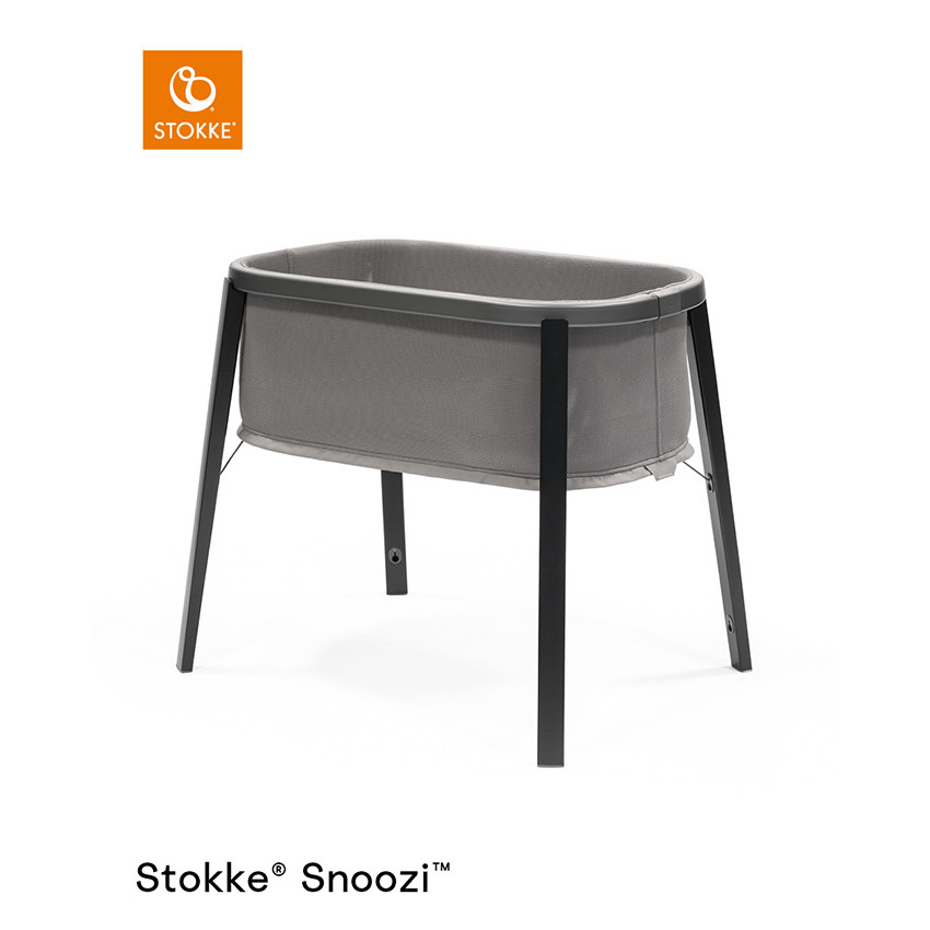 Berceau évolutif Snoozi gris graphite