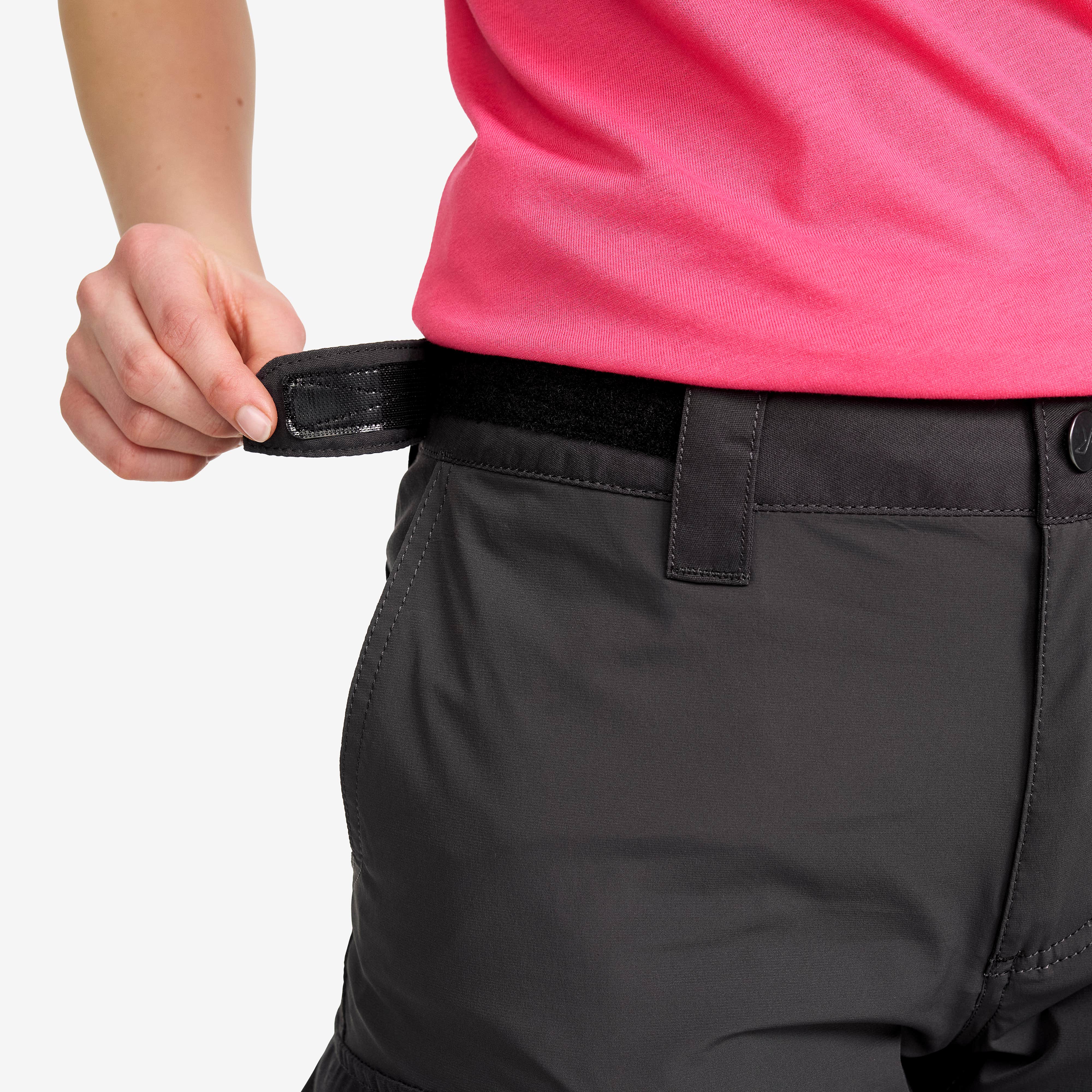 Rambler Lightweight Zip-off Pants Dame Anthracite