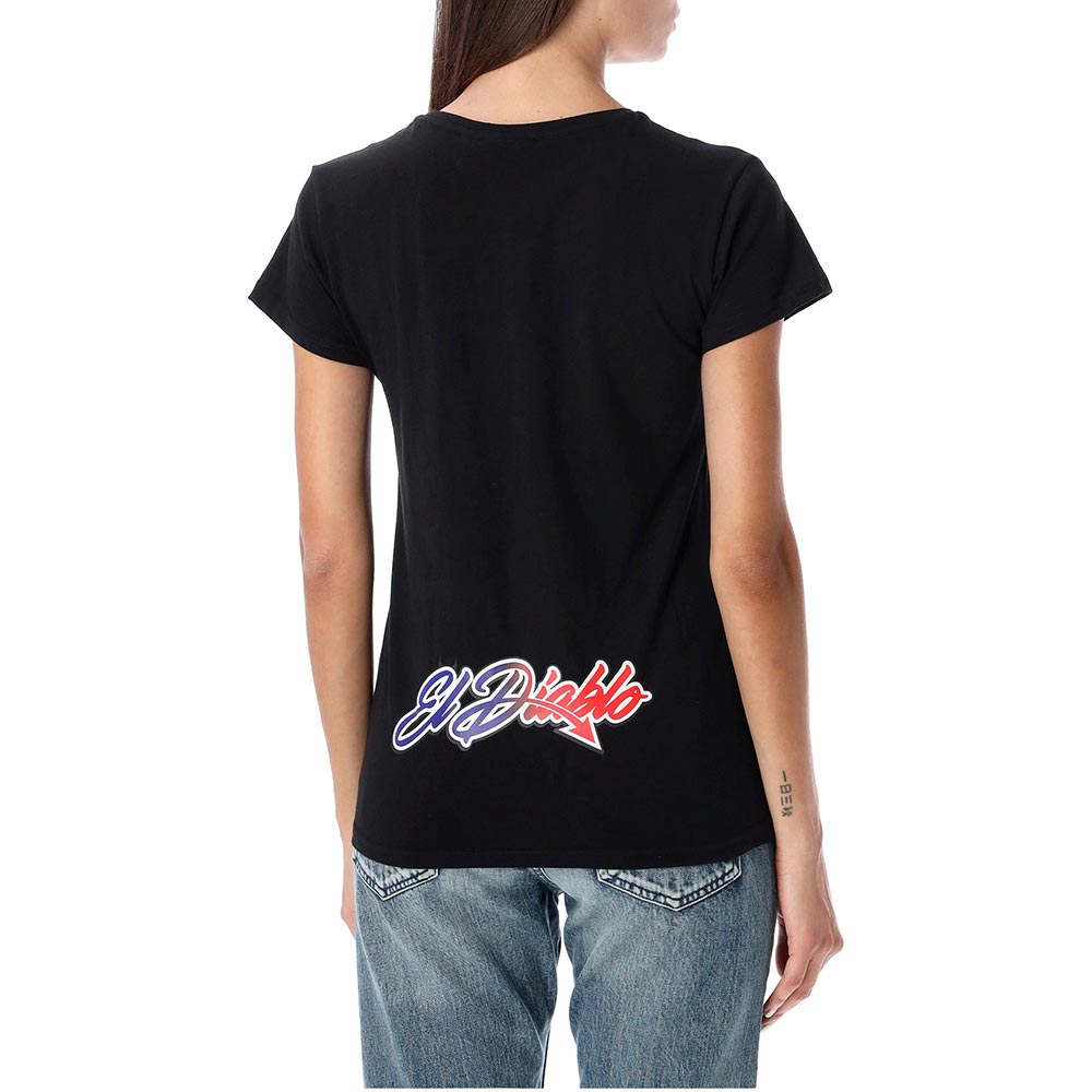Fabio Quartararo - T-shirt femme FQ20 N°1 Noir / Rouge