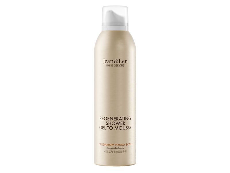 Jean & Len Duschschaum Shower Soufflé Cardamom and Tonka 20 Natürliche Gel-to-Mousse für den Spa-Moment