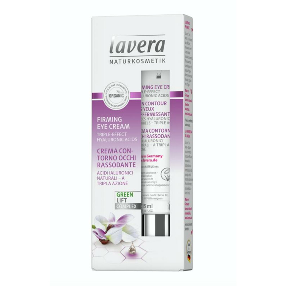Lavera Firming Oogcrème Karanja 15 ml