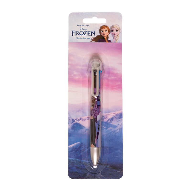 Frozen<br>Kuglepen m. 6 farver Frozen