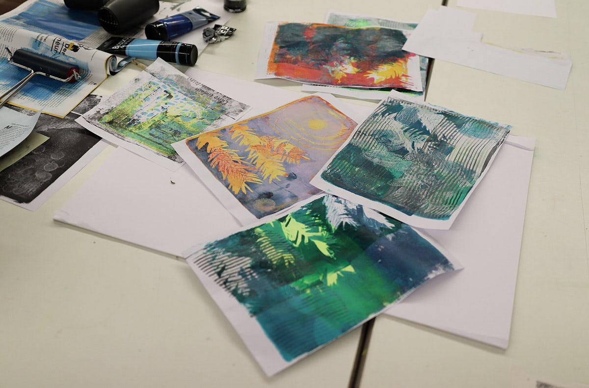 Gelli-Print Workshop München