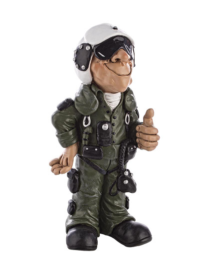 Airman Caricature Statue