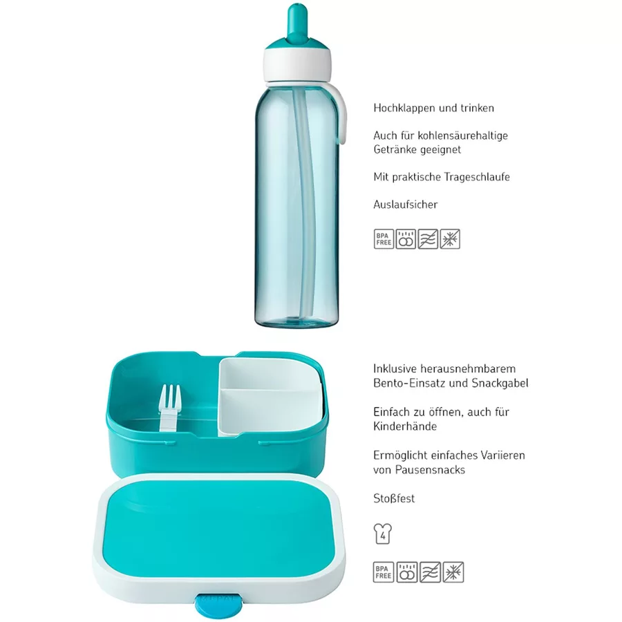Mepal Lunchset Campus 2er Set blau