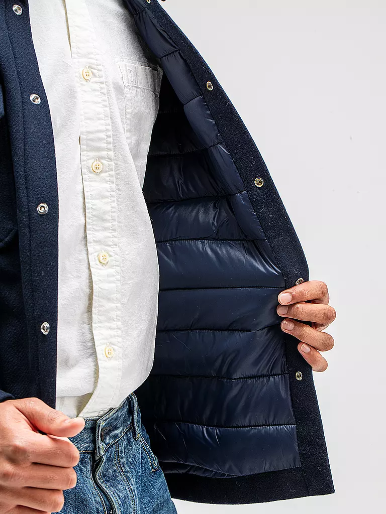 BUTCHER OF BLUE Overshirt NORBU dunkelblau