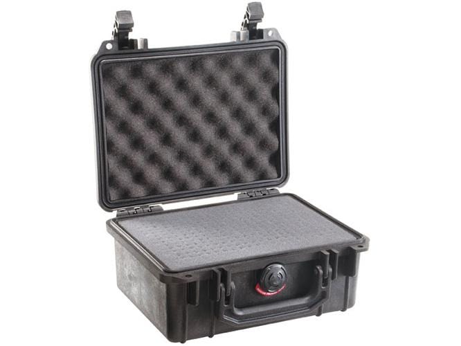 Peli Schutzkoffer 1150 mit Schaumstoffeinlage, Schwarz Protector Case 1150 für empfindliche Ausrüstung, 3.13 l Volumen