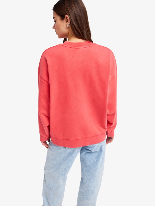 Lineup Terry Sweat Rouge Femme