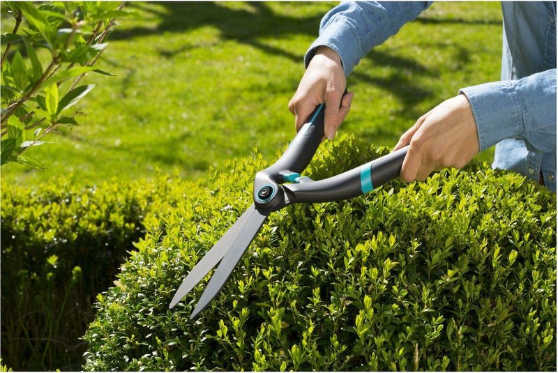 Gardena - PrecisionCut - Hand Heggenschaar - Grijs/blauw - Stalen Messen