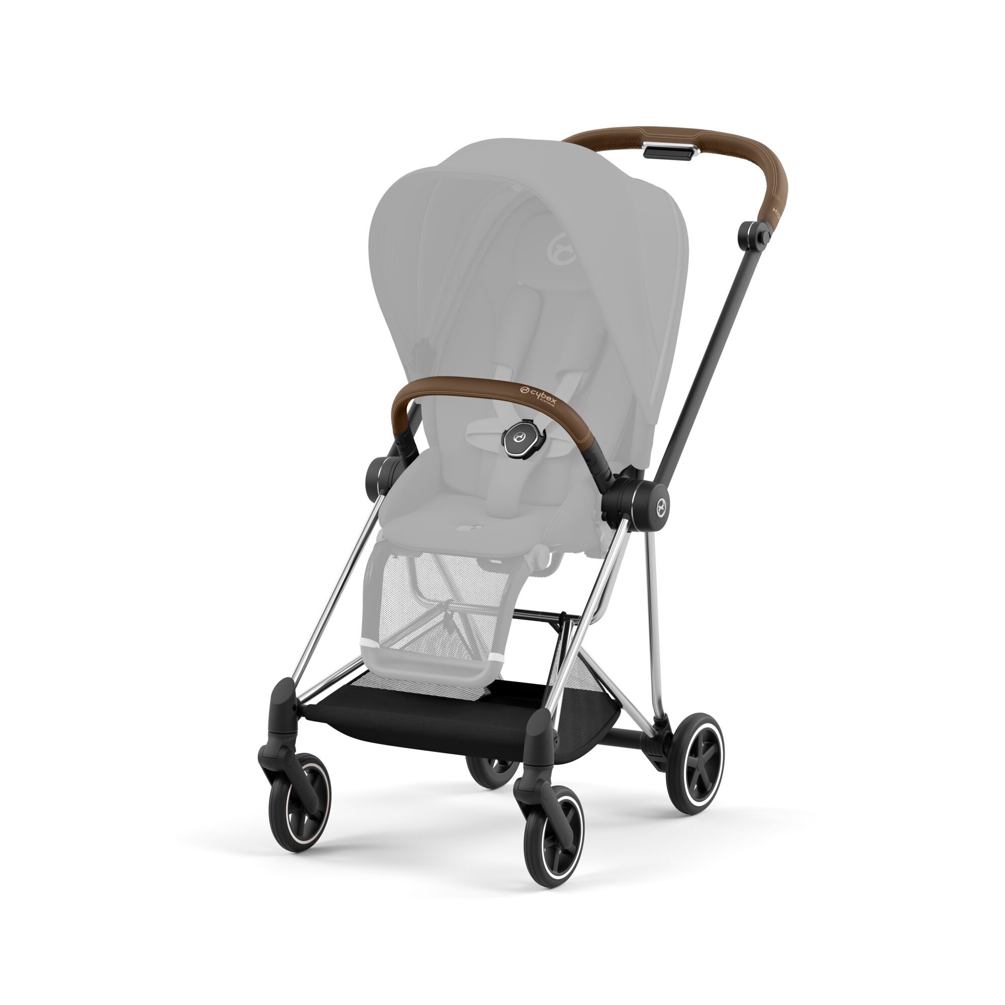 Mios Rahmen Chrome With Brown Details