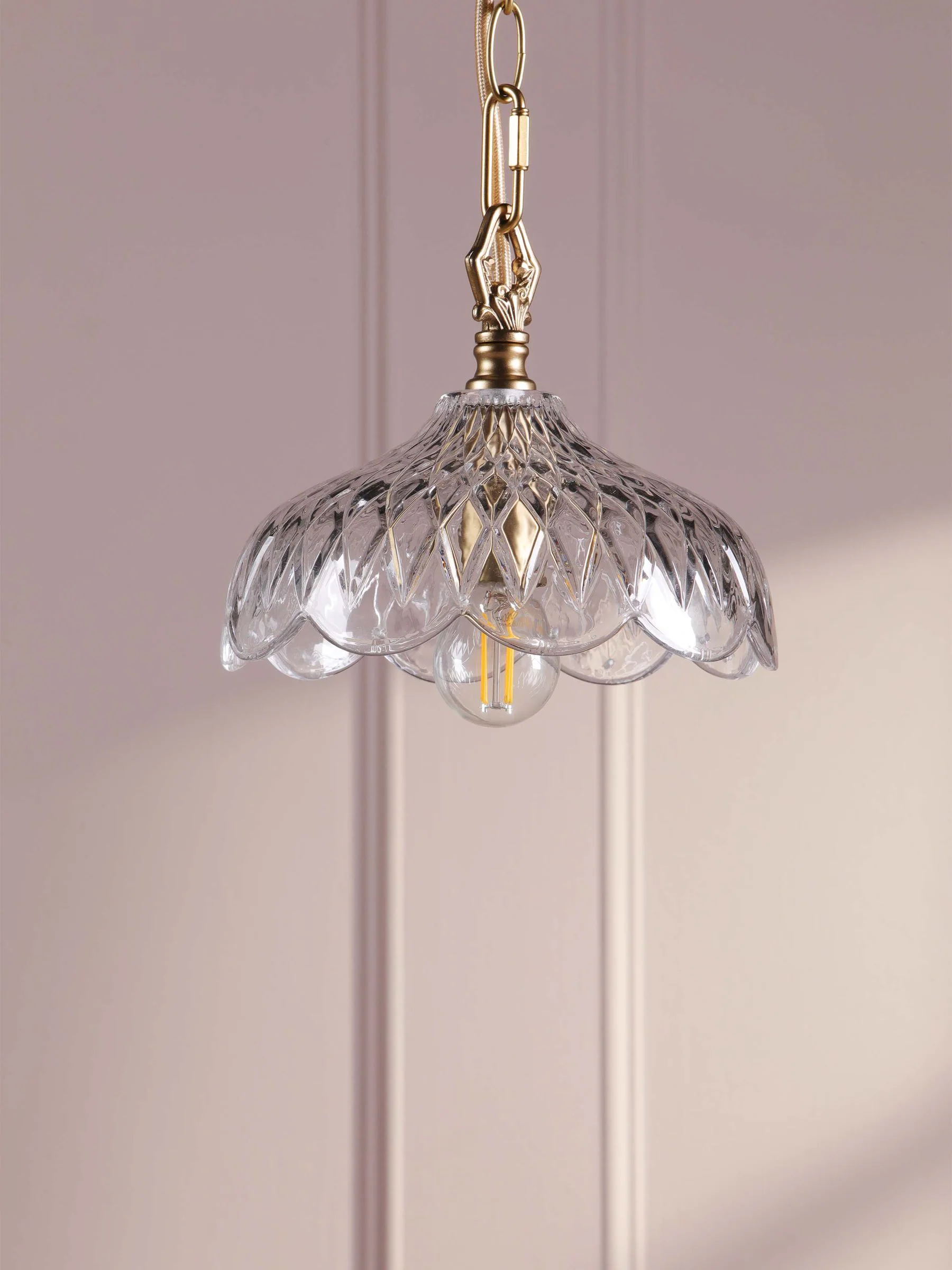 Laura Ashley Eversden 1 Light Pendant